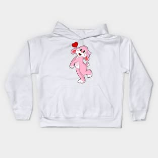 Rabbit Bride Veil Wedding Kids Hoodie